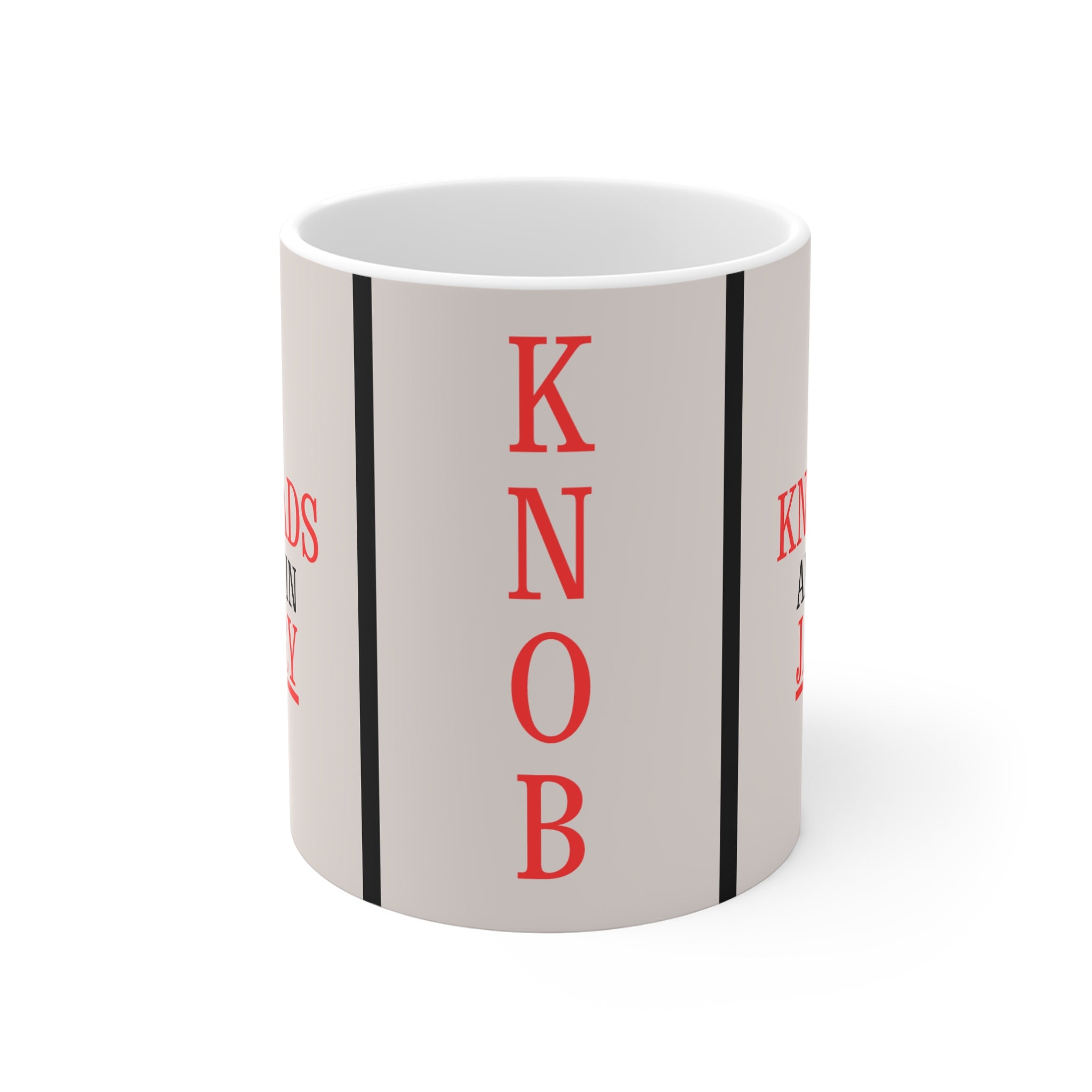 Only Knobheads Are Born in JANUARY | Novelty Mug | Funny Birthday Gift